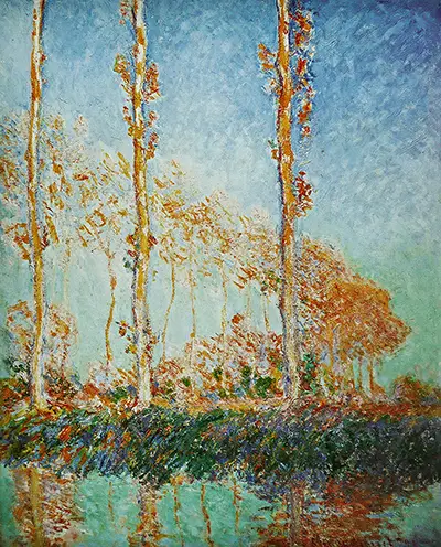 Poplars (Autumn), 1891 Claude Monet
